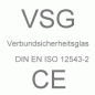 Preview: Verbundsicherheitsglas VSG aus Floatglas (Einfachglas) klar & matt weiß 6,38 - 16,76mm