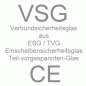 Preview: Modellform -Kreis- Verbundsicherheitsglas VSG aus Sicherheitsglas (ESG Einscheibensicherheitsglas oder TVG Teil-vorgespanntem Glas )