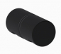 Preview: Duschtürknopf 30 mm Grifflänge rundes Design beidseitig