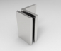 Preview: Winkelverbinder Bellagio Glas-Wand 90° für 8 - 10 mm Glasstärke