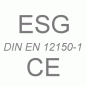 Preview: Einscheibensicherheitsglas ESG Duraclear - korrosionsbeständiges Duschenglas 8mm